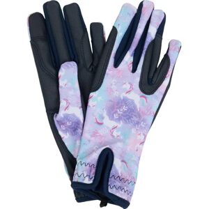 Gants d'équitation fille Equipage Arlo Violet - Publicité Gants d'équitation fille Equipage Arlo Violet - Publicité