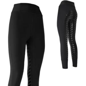 Legging équitation full grip fille Hispano Hipica Noa Adhesion Plus Noir - Publicité Legging équitation full grip fille Hispano Hipica Noa Adhesion Plus Noir - Publicité