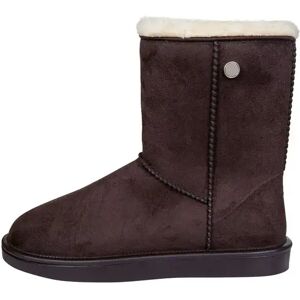 Bottines fourrées imperméables HKM Davos Gossiga Marron - Publicité Bottines fourrées imperméables HKM Davos Gossiga Marron - Publicité