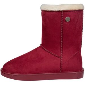 Bottines fourrées imperméables HKM Davos Gossiga Rouge - Publicité Bottines fourrées imperméables HKM Davos Gossiga Rouge - Publicité