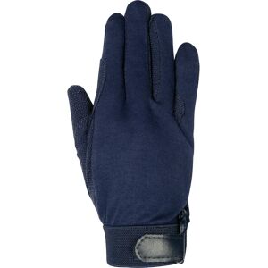 Gants d'équitation en coton HKM Bleu - Publicité Gants d'équitation en coton HKM Bleu - Publicité
