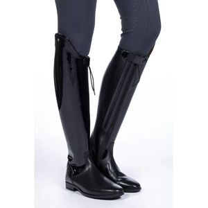 Bottes d'équitation en cuir femme HKM Lynette Regular/Extra Wide Noir - Publicité Bottes d'équitation en cuir femme HKM Lynette Regular/Extra Wide Noir - Publicité