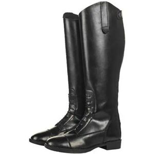 Bottes d'équitation en cuir femme HKM New Fashion Damen Short/Wide Noir - Publicité Bottes d'équitation en cuir femme HKM New Fashion Damen Short/Wide Noir - Publicité