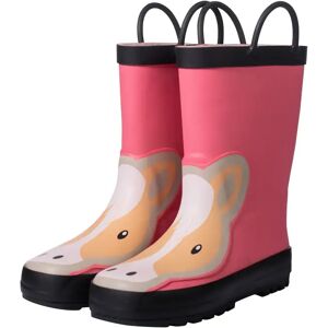 Bottes de pluie en caoutchouc fille HKM Kids Maui Rose - Publicité Bottes de pluie en caoutchouc fille HKM Kids Maui Rose - Publicité