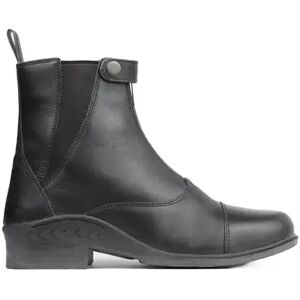 Bottes d'équitation zip frontale Horze Rose Jodphur Noir - Publicité Bottes d'équitation zip frontale Horze Rose Jodphur Noir - Publicité