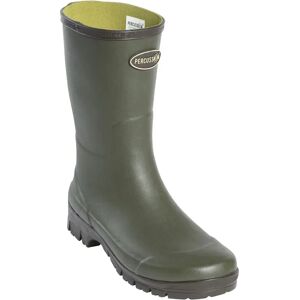 Demi-bottes de pluie jersey PERCUSSION Marly Vert - Publicité Demi-bottes de pluie jersey PERCUSSION Marly Vert - Publicité