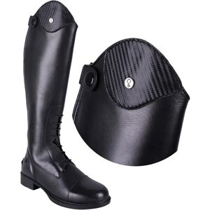 Top échangeables pour botte d'équitation QHP Romy Carbon Noir - Publicité Top échangeables pour botte d'équitation QHP Romy Carbon Noir - Publicité