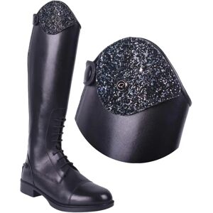 Top échangeables pour botte d'équitation QHP Romy Glitz Bleu - Publicité Top échangeables pour botte d'équitation QHP Romy Glitz Bleu - Publicité
