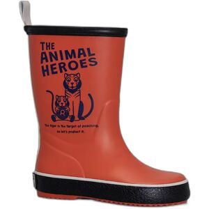 Bottes de pluie bébé Rouchette Animal Heroes Orange - Publicité Bottes de pluie bébé Rouchette Animal Heroes Orange - Publicité