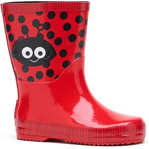 Bottes de pluie bébé Rouchette Z'amis Rouge - Publicité Bottes de pluie bébé Rouchette Z'amis Rouge - Publicité