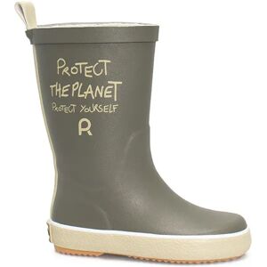 Bottes de pluie enfant Rouchette Protect The Planet Vert - Publicité Bottes de pluie enfant Rouchette Protect The Planet Vert - Publicité