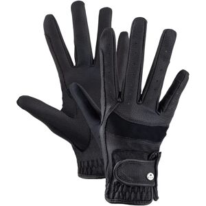 Gants d'équitation en cuir ELT Magnetize Noir - Publicité Gants d'équitation en cuir ELT Magnetize Noir - Publicité