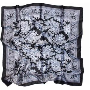 Foulard Zaldi Malufa Gris - Publicité Foulard Zaldi Malufa Gris - Publicité
