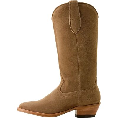 Bottes western cuir femme Ariat Marysville R Toe Beige - Publicité Bottes western cuir femme Ariat Marysville R Toe Beige - Publicité