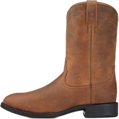 Bottes western en cuir Ariat Heritage Roper Marron - Publicité Bottes western en cuir Ariat Heritage Roper Marron - Publicité