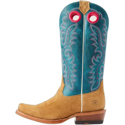 Bottes western en cuir femme Ariat Futurity Boon Bleu - Publicité Bottes western en cuir femme Ariat Futurity Boon Bleu - Publicité