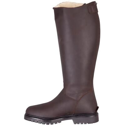 Bottes d'équitation pour hiver en cuir BR Equitation Greenland II Marron - Publicité Bottes d'équitation pour hiver en cuir BR Equitation Greenland II Marron - Publicité