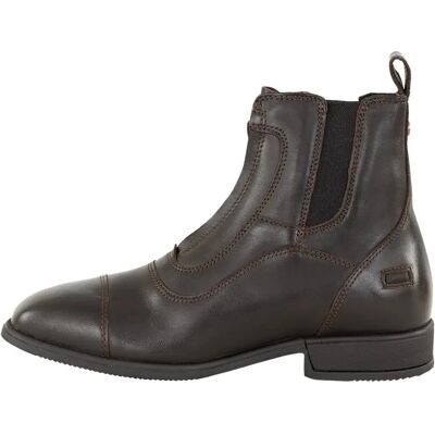 Boots d'équitation en cuir zippées BR Equitation Jodphur CL+ Baronesse Marron - Publicité Boots d'équitation en cuir zippées BR Equitation Jodphur CL+ Baronesse Marron - Publicité