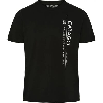 T-shirt Catago Nick Noir - Publicité T-shirt Catago Nick Noir - Publicité