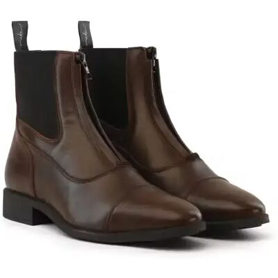 Dyon Bottines à fermeture éclair enfant Dy'on Marron - Publicité Dyon Bottines à fermeture éclair enfant Dy'on Marron - Publicité
