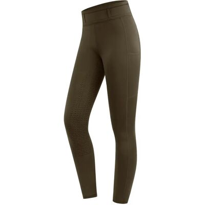 Legging de concours full grip fille ELT Ella Glam Marron - Publicité Legging de concours full grip fille ELT Ella Glam Marron - Publicité