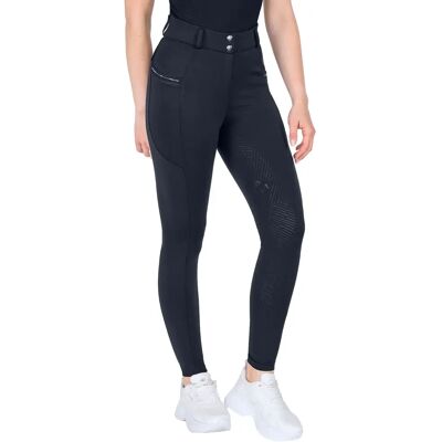 Pantalon équitation full grip fille ELT Romy Glam Bleu - Publicité Pantalon équitation full grip fille ELT Romy Glam Bleu - Publicité