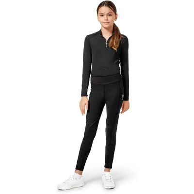 Legging équitation mid grip fille Equestrian Stockholm Movement Noir - Publicité Legging équitation mid grip fille Equestrian Stockholm Movement Noir - Publicité
