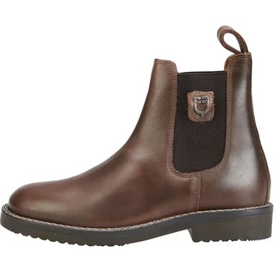 Bottines avec semelle en caoutchouc antidérapante Equestro Marron - Publicité Bottines avec semelle en caoutchouc antidérapante Equestro Marron - Publicité