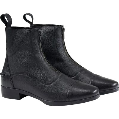 Boots d'équitation avec fermeture éclair sur le devant Equipage Hurley Noir - Publicité Boots d'équitation avec fermeture éclair sur le devant Equipage Hurley Noir - Publicité