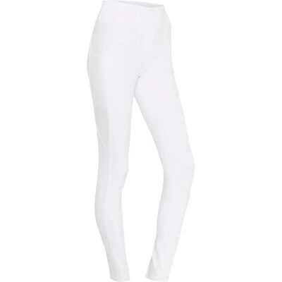 Legging équitation full grip fille Equipage Kalea Blanc - Publicité Legging équitation full grip fille Equipage Kalea Blanc - Publicité
