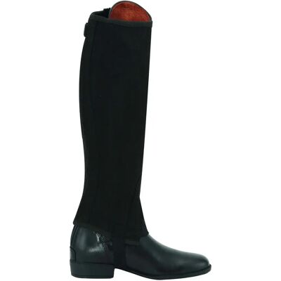 Mini-chaps courtes/larges Equipage Aspen Noir - Publicité Mini-chaps courtes/larges Equipage Aspen Noir - Publicité