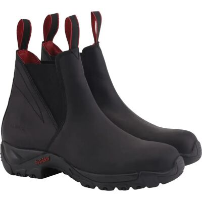 Boots d'équitation avec embout en acier Equipage Toscana Noir - Publicité Boots d'équitation avec embout en acier Equipage Toscana Noir - Publicité