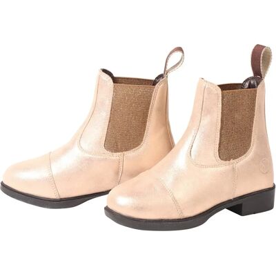 Boots d'équitation fille Harry's Horse Jodhpur Glitter Rose - Publicité Boots d'équitation fille Harry's Horse Jodhpur Glitter Rose - Publicité