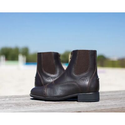 Boots d'équitation HFI Baloubet 2.0 Marron - Publicité Boots d'équitation HFI Baloubet 2.0 Marron - Publicité