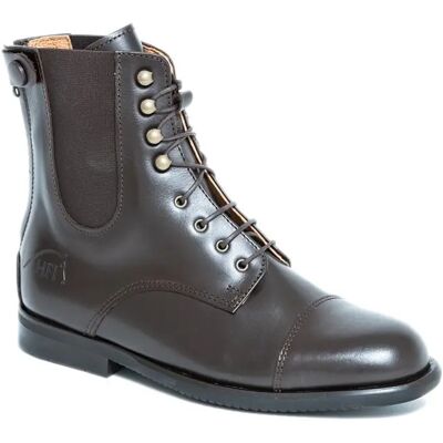 Boots d'équitation HFI Baloubet Marron - Publicité Boots d'équitation HFI Baloubet Marron - Publicité
