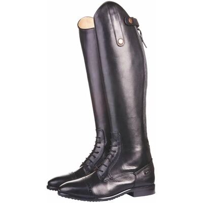 Bottes d'équitation enfant HKM Valencia Long/Extra slim Noir - Publicité Bottes d'équitation enfant HKM Valencia Long/Extra slim Noir - Publicité