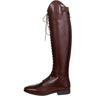 Bottes d'équitation en cuir femme HKM Elegant Lace Standard Marron - Publicité Bottes d'équitation en cuir femme HKM Elegant Lace Standard Marron - Publicité
