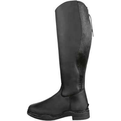 Bottes d'hiver en cuir femme HKM Country Noir - Publicité Bottes d'hiver en cuir femme HKM Country Noir - Publicité