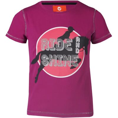 T-shirt fille Red Horse Luxor Ss22 Rose - Publicité T-shirt fille Red Horse Luxor Ss22 Rose - Publicité