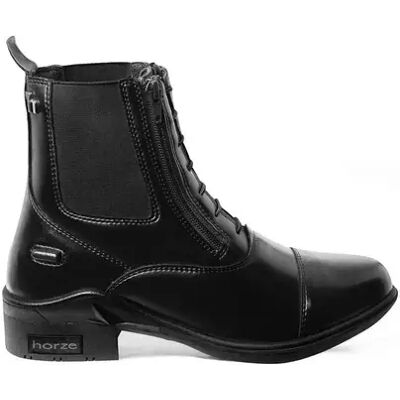 Bottes d'équitation doubel zip femme Horze Kingston Jodhpur Noir - Publicité Bottes d'équitation doubel zip femme Horze Kingston Jodhpur Noir - Publicité