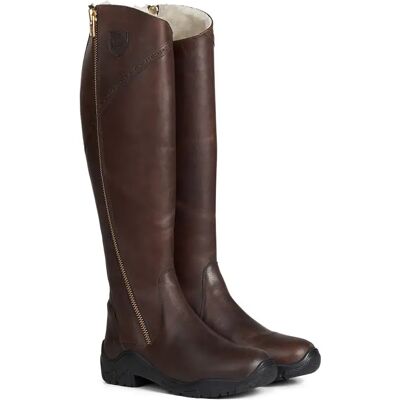 Bottes d'équitation d'hiver femme Horze Aspen Marron - Publicité Bottes d'équitation d'hiver femme Horze Aspen Marron - Publicité
