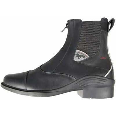 Boots d'équitation en cuir Karlslund Fina Jodhpur Noir - Publicité Boots d'équitation en cuir Karlslund Fina Jodhpur Noir - Publicité
