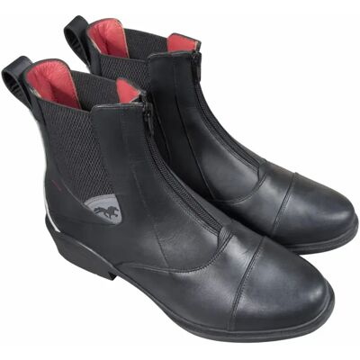 Boots d'équitation en cuir enfant Karlslund Fina Jodhpur Noir - Publicité Boots d'équitation en cuir enfant Karlslund Fina Jodhpur Noir - Publicité