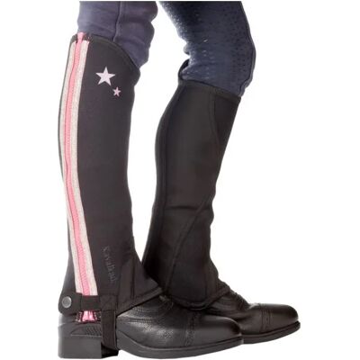 Bottes d’équitation pour filles KAVALKADE - Imprimé d’étoiles en silicone - Publicité Bottes d’équitation pour filles KAVALKADE - Imprimé d’étoiles en silicone - Publicité