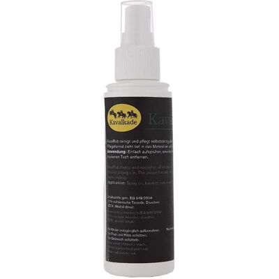 Spray d'entretien muck boots Kavalkade KavalRub Noir - Publicité Spray d'entretien muck boots Kavalkade KavalRub Noir - Publicité