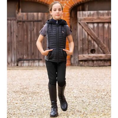 Doudoune sans-manches fille Premier Equine Mini Lamera Noir - Publicité Doudoune sans-manches fille Premier Equine Mini Lamera Noir - Publicité