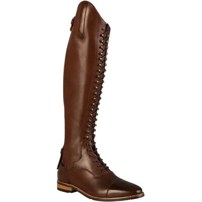 Bottes d'équitation à lacets cuir femme Premier Equine Maurizia Regular Marron - Publicité Bottes d'équitation à lacets cuir femme Premier Equine Maurizia Regular Marron - Publicité