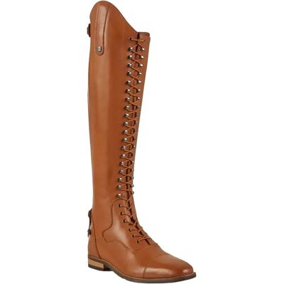 Bottes d'équitation à lacets cuir femme Premier Equine Maurizia Regular Marron - Publicité Bottes d'équitation à lacets cuir femme Premier Equine Maurizia Regular Marron - Publicité