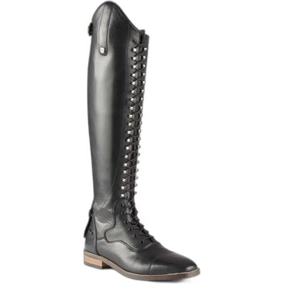Bottes d'équitation en cuir à lacets femme Premier Equine Maurizia Wide Large Noir - Publicité Bottes d'équitation en cuir à lacets femme Premier Equine Maurizia Wide Large Noir - Publicité