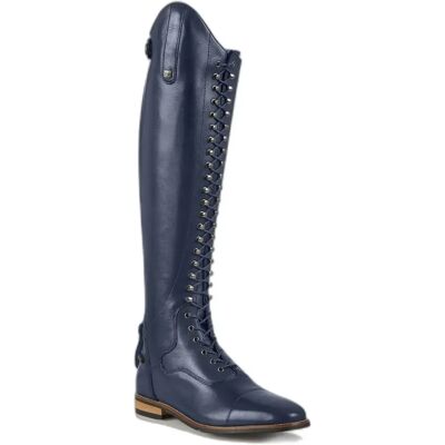 Bottes d'équitation à lacets cuir femme Premier Equine Maurizia Large Bleu - Publicité Bottes d'équitation à lacets cuir femme Premier Equine Maurizia Large Bleu - Publicité